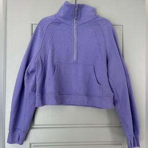 lululemon scuba cropped sweatshirt